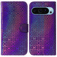 For Google Pixel 9 Colorful Magnetic Buckle Leather Phone Case(Purple) - free shipping - PMC TechLife - Order now!