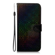 For Google Pixel 9 Colorful Magnetic Buckle Leather Phone Case(Black)