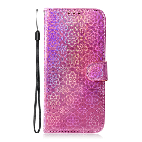 For Google Pixel 9 Colorful Magnetic Buckle Leather Phone Case(Pink)