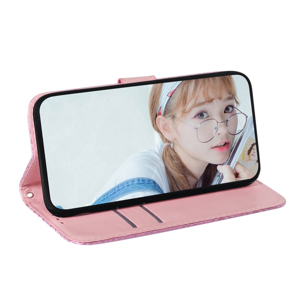 For Google Pixel 9 Colorful Magnetic Buckle Leather Phone Case(Pink)