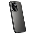 For OPPO Reno9 Pro+ R-JUST RJ-61 Electroplating Frosted TPU + PC Phone Case(Grey) - OPPO Cases by R-JUST | Online Shopping South Africa | PMC TechLife | Buy Now Pay Later Mobicred