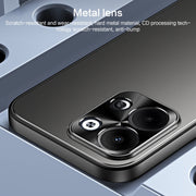 For OPPO Reno9 Pro+ R-JUST RJ-61 Electroplating Frosted TPU + PC Phone Case(Grey)