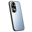 For OPPO Reno10 / Reno10 Pro Global R-JUST RJ-61 Electroplating Frosted TPU + PC Phone Case(Blue) - OPPO Cases by R-JUST | Online Shopping South Africa | PMC TechLife | Buy Now Pay Later Mobicred