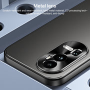For OPPO Reno10 Pro+ Global R-JUST RJ-61 Electroplating Frosted TPU + PC Phone Case(Grey)