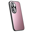 For OPPO Reno11 Global R-JUST RJ-61 Electroplating Frosted TPU + PC Phone Case(Pink) - Reno11 Cases by R-JUST | Online Shopping South Africa | PMC TechLife