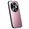 For OPPO Find X7 R-JUST RJ-61 Electroplating Frosted TPU + PC Phone Case(Pink) - Find X7 Cases by R-JUST | Online Shopping South Africa | PMC TechLife