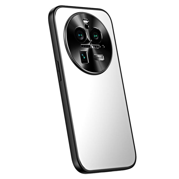 For OPPO Find X6 Pro R-JUST RJ-61 Electroplating Frosted TPU + PC Phone Case(Silver)