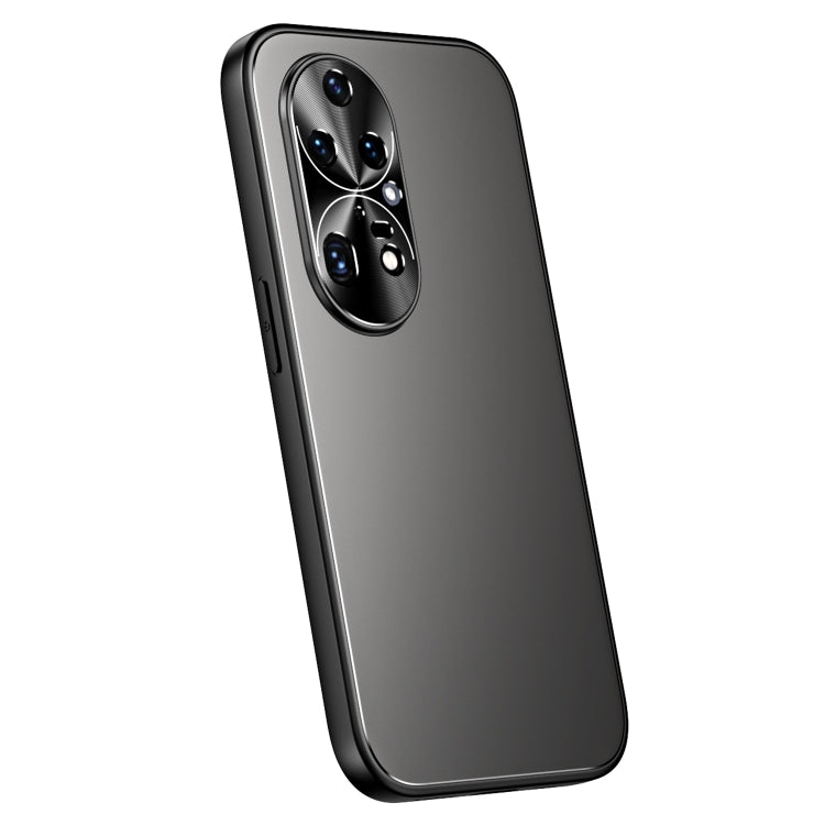 For Huawei P50 R-JUST RJ-61 Electroplating Frosted TPU + PC Phone Case(Grey)