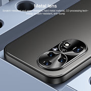 For Huawei P50 R-JUST RJ-61 Electroplating Frosted TPU + PC Phone Case(Grey)