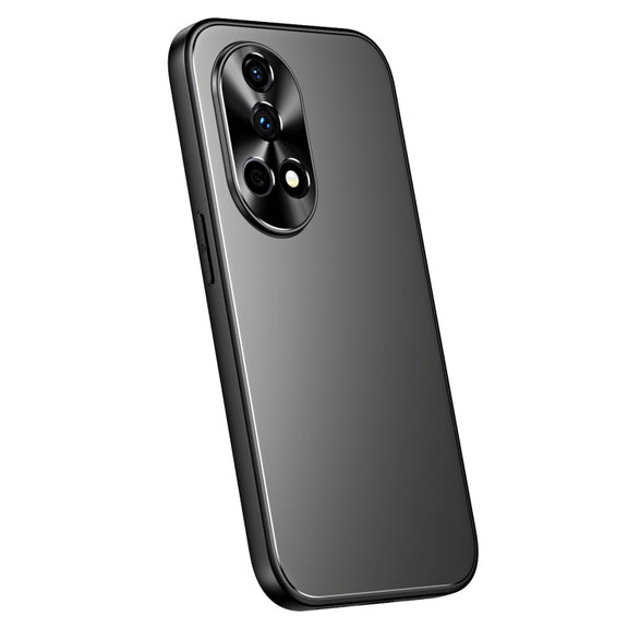 For Huawei nova 12 R-JUST RJ-61 Electroplating Frosted TPU + PC Phone Case(Grey)