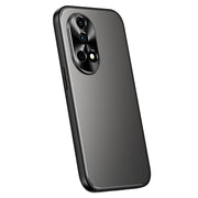 For Huawei nova 12 Pro R-JUST RJ-61 Electroplating Frosted TPU + PC Phone Case(Grey)