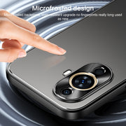 For Huawei nova 11 R-JUST RJ-61 Electroplating Frosted TPU + PC Phone Case(Grey)