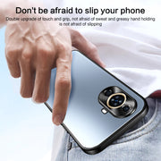 For Huawei nova 11 R-JUST RJ-61 Electroplating Frosted TPU + PC Phone Case(Grey)