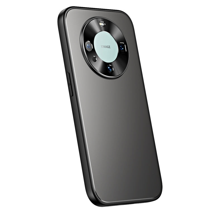 For Huawei Mate 60 R-JUST RJ-61 Electroplating Frosted TPU + PC Phone Case(Grey)