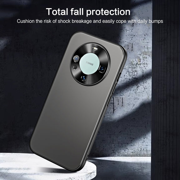 For Huawei Mate 60 R-JUST RJ-61 Electroplating Frosted TPU + PC Phone Case(Silver)
