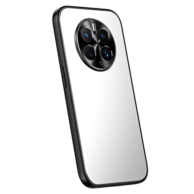 For Huawei Mate 50 R-JUST RJ-61 Electroplating Frosted TPU + PC Phone Case(Silver)