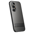 For Huawei nova 11 Pro R-JUST RJ-61 Electroplating Frosted TPU + PC Phone Case with Holder(Grey) - Huawei Cases by R-JUST | Online Shopping South Africa | PMC TechLife