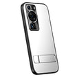 For Huawei P60 / P60 Pro R-JUST RJ-61 Electroplating Frosted TPU + PC Phone Case with Holder(Silver) - Huawei Cases by R-JUST | Online Shopping South Africa | PMC TechLife