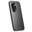 For Honor 100 R-JUST RJ-61 Electroplating Frosted TPU + PC Phone Case(Grey) - Honor Cases by R-JUST | Online Shopping South Africa | PMC TechLife