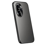 For Honor 100 R-JUST RJ-61 Electroplating Frosted TPU + PC Phone Case(Grey)