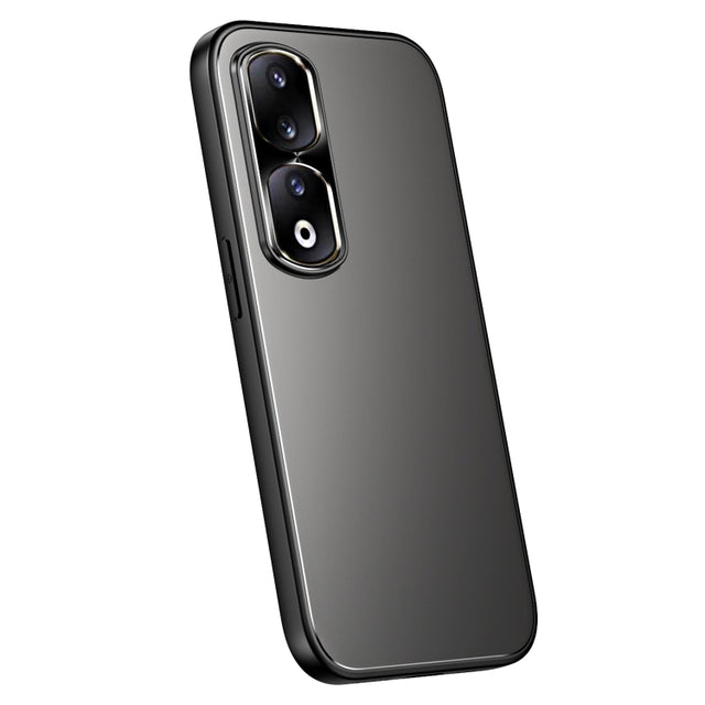 For Honor 90 Pro R-JUST RJ-61 Electroplating Frosted TPU + PC Phone Case(Grey)