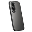 For Honor 80 R-JUST RJ-61 Electroplating Frosted TPU + PC Phone Case(Grey) - Honor Cases by R-JUST | Online Shopping South Africa | PMC TechLife