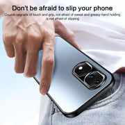 For Honor 80 R-JUST RJ-61 Electroplating Frosted TPU + PC Phone Case(Grey)