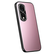 For Honor 80 R-JUST RJ-61 Electroplating Frosted TPU + PC Phone Case(Pink)