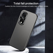 For Honor 80 R-JUST RJ-61 Electroplating Frosted TPU + PC Phone Case(Blue)