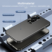For Honor 70 Pro R-JUST RJ-61 Electroplating Frosted TPU + PC Phone Case(Blue)