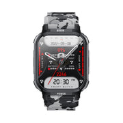 LEMFO LT08 1.85 inch TFT Screen Smart Watch Supports Bluetooth Calls(Gun Black)