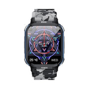 LEMFO LT08 1.85 inch TFT Screen Smart Watch Supports Bluetooth Calls(Blue Black)