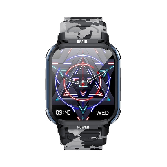 LEMFO LT08 1.85 inch TFT Screen Smart Watch Supports Bluetooth Calls(Blue Black)