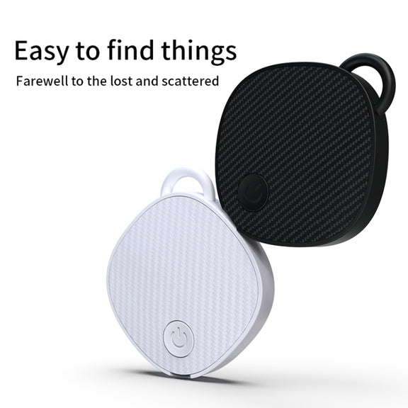 Global Positioning Pet Key Anti-Lost Device Smart Bluetooth GPS Locator(White)