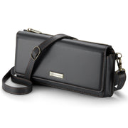 CaseMe Me30 Multi Functional Diagonal Cross Bag Phone Case(Black)