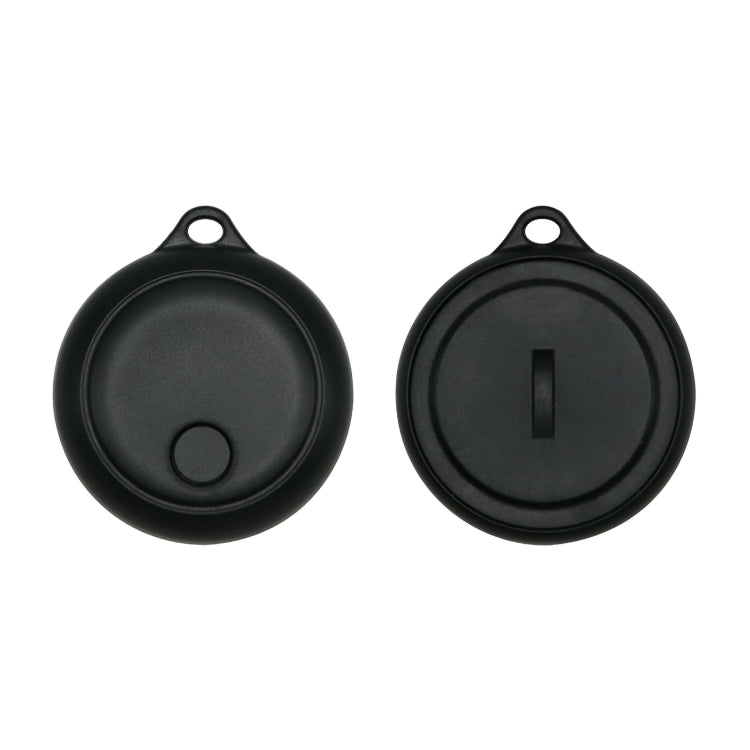 Global Positioning Pet Key Circular Anti-Lost Device Locator(White)