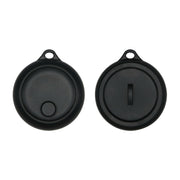 Global Positioning Pet Key Circular Anti-Lost Device Locator(White)