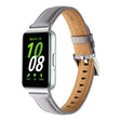 For Samsung Galaxy Fit 3 Pointed Tail Genuine Leather Watch Band(Purple) - free shipping - PMC TechLife - Order now!
