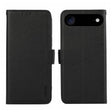 For iPhone 17 Air ABEEL Side-Magnetic Litchi Pattern Leather RFID Phone Case(Black) - free shipping - PMc TechLife - Order now!