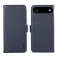For iPhone 17 Air ABEEL Side-Magnetic Litchi Pattern Leather RFID Phone Case(Blue) - free shipping - PMc TechLife - Order now!