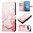 For Google Pixel 9 PT003 Marble Pattern Flip Leather Phone Case(Rose Gold) - Google Cases by PMC TechLife | Online Shopping South Africa | PMC TechLife | Buy Now Pay Later Mobicred