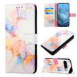 For Google Pixel 9 PT003 Marble Pattern Flip Leather Phone Case(Galaxy Marble White) - Google Cases by PMC TechLife | Online Shopping South Africa | PMC TechLife | Buy Now Pay Later Mobicred