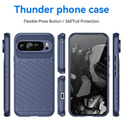 For Google Pixel 9 Pro XL Thunderbolt Shockproof TPU Phone Case(Blue)