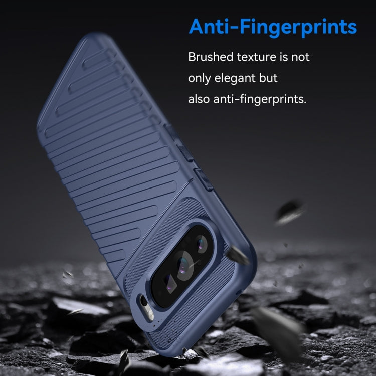 For Google Pixel 9 Pro XL Thunderbolt Shockproof TPU Phone Case(Blue)