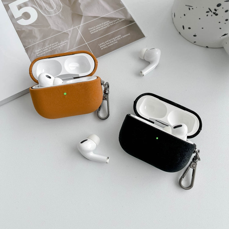 For AirPods 3 Suede Earphone Protective Case(Brown)