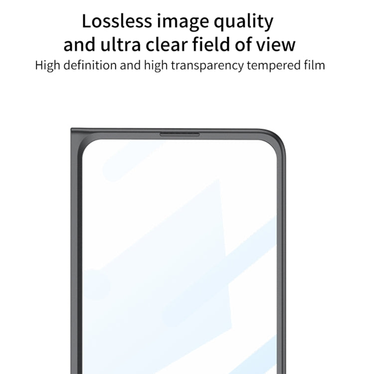 For Samsung Galaxy Z Fold4 5G GKK Integrated Blade Ultra-thin Full Coverage Phone Case(Black)