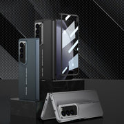 For Samsung Galaxy Z Fold5 5G GKK Integrated Blade Ultra-thin Full Coverage Phone Case(Black)