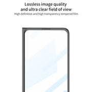 For Samsung Galaxy Z Fold5 5G GKK Integrated Blade Ultra-thin Full Coverage Phone Case(Cyan)