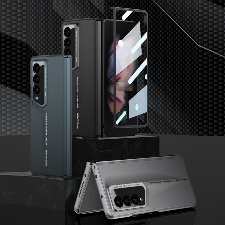 For Samsung Galaxy Z Fold3 GKK Integrated Blade Ultra-thin Full Coverage Phone Case(Black)