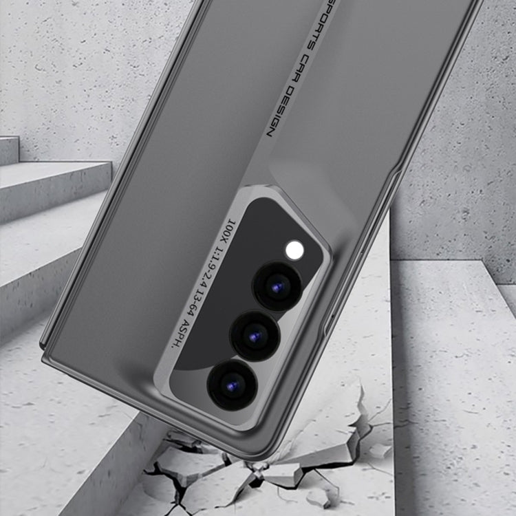 For Samsung Galaxy Z Fold3 GKK Integrated Blade Ultra-thin Full Coverage Phone Case(Black)